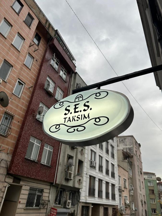 S.E.S. Taksim Lejlighed Istanbul Eksteriør billede